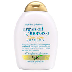 OGX Argan Oil of Morocco Lightweight Shampoo, 385ml - ShopXonline