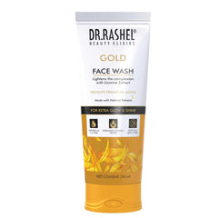 Gold Facewash for Glowing Skin - Dr.Rashel 100Ml