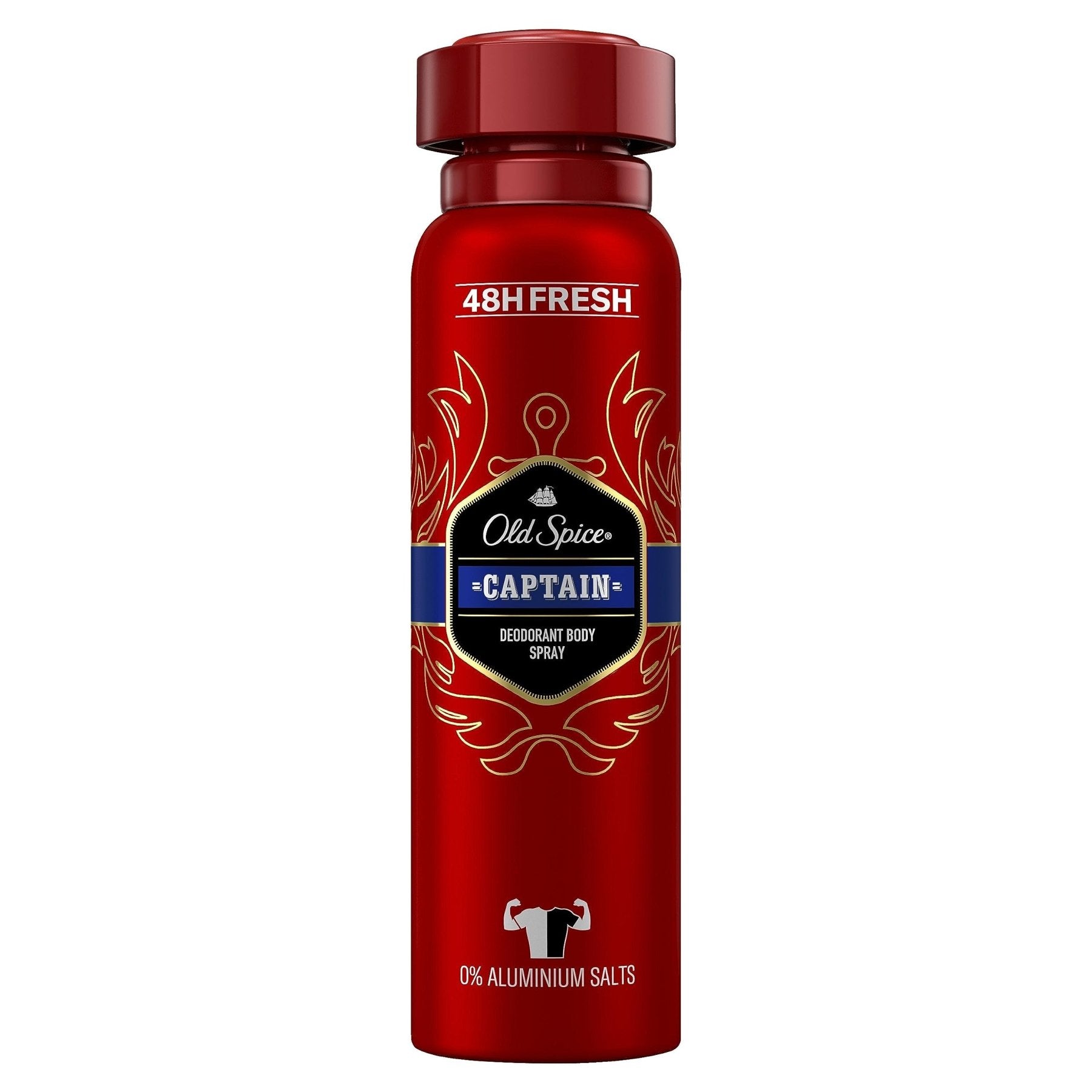 Old Spice Captain Deodorant Body Spray - 150ml - ShopXonline