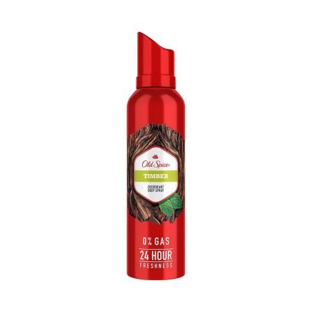 Old Spice Timber Deodorant Body Spray - 140ml - ShopXonline