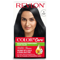 Revlon COLOR n Care Nourishing Permanent Hair Color - No 01 Natural Black
