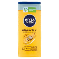 Nivea Men Boost 24H Fresh Effect Shower Gel 3in1 250ml
