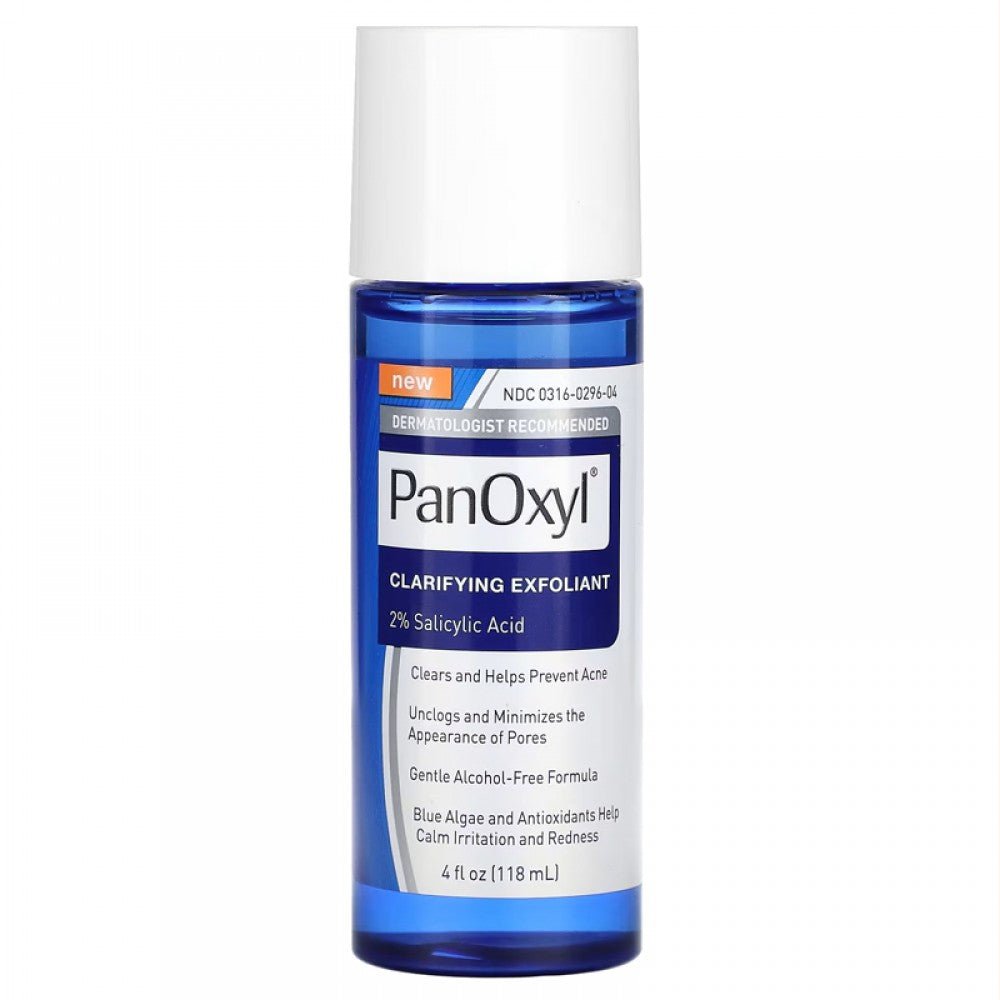 PanOxyl, Clarifying Exfoliant, 2% Salicylic Acid, 4 fl oz (118 ml) - ShopXonline