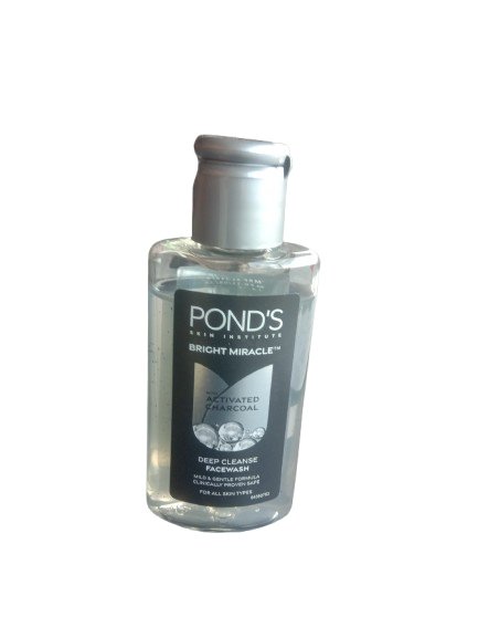Pond's Bright Miracle Activated Charcoal Face Wash - 50ml - ShopXonline