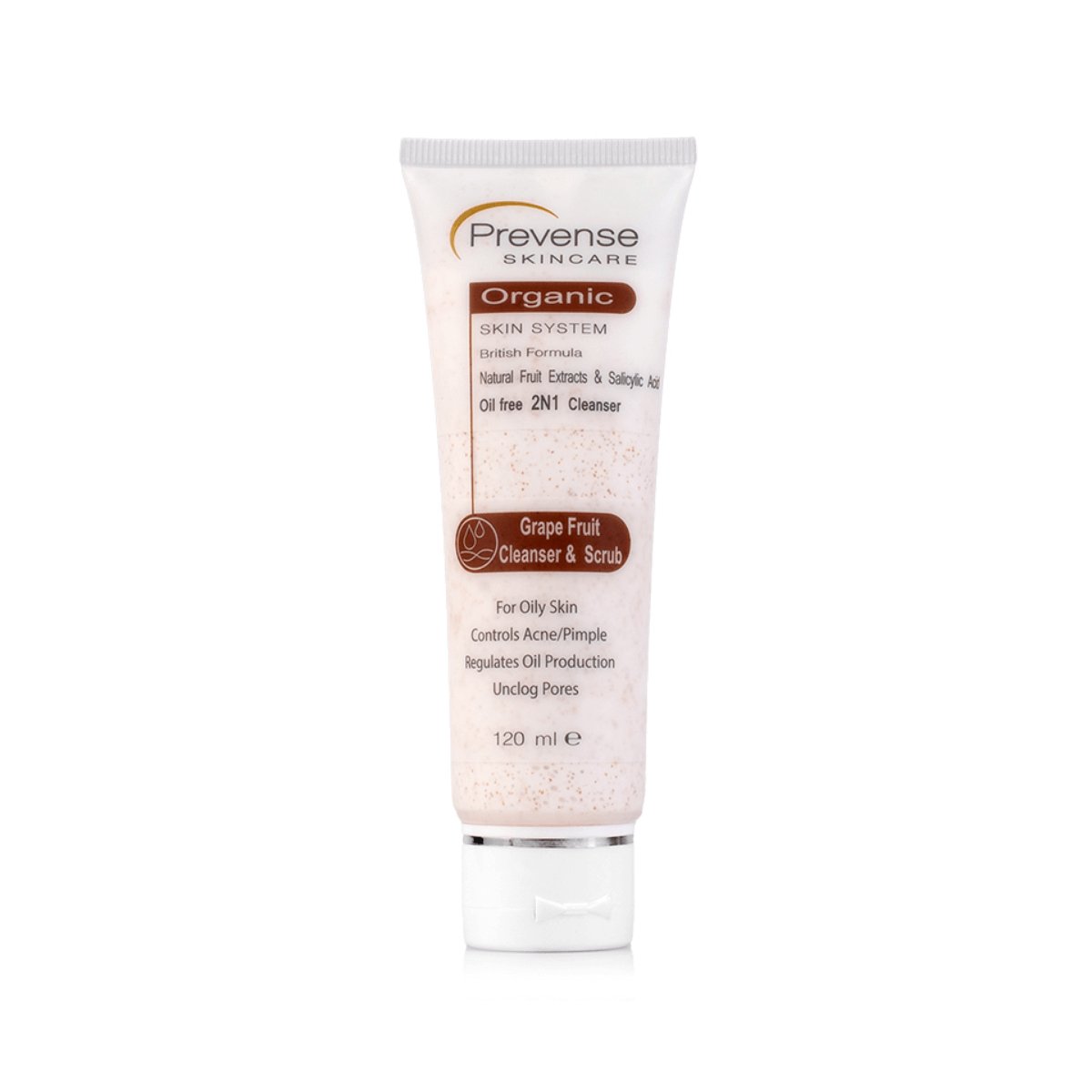 Prevense Grapefruit Scrub & Cleanser 120ml - ShopXonline