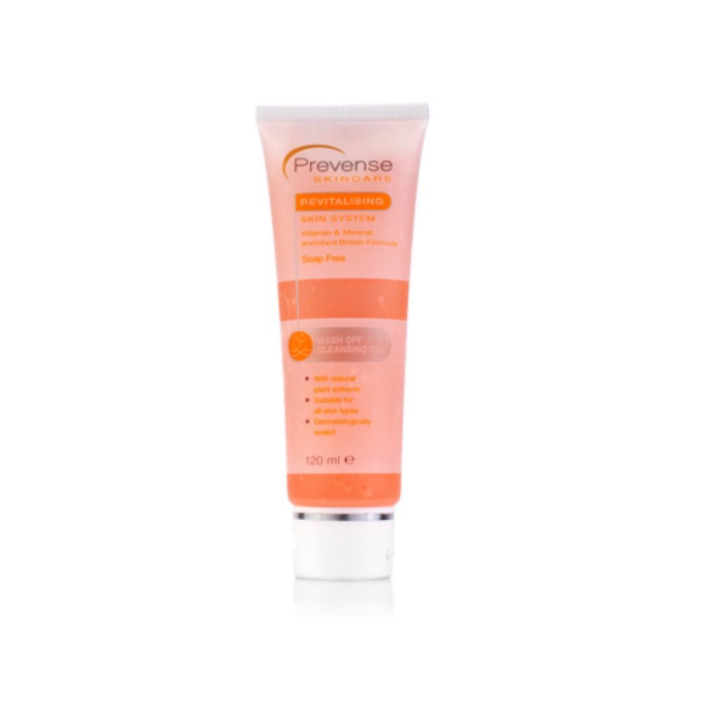Prevense Revitalising Wash Off Cleansing Gel - 120ml - ShopXonline