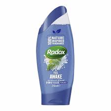 Radox Mineral Therapy Feel Awake Shower Gel And Shampoo For Men - 250ml - ShopXonline