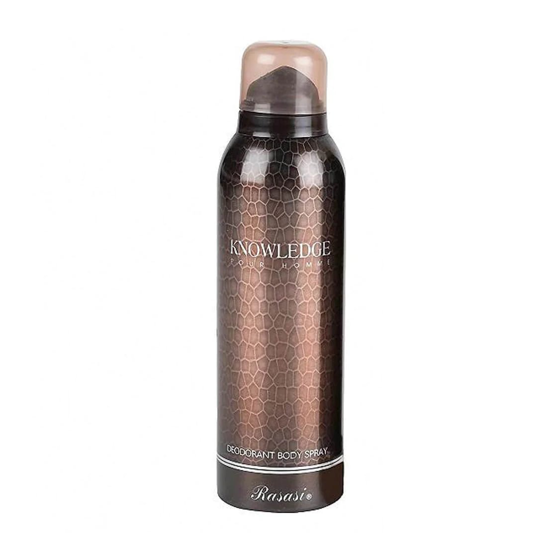 Rasasi Knowledge Pour Homme Deodorant Body Spray - 200ml - ShopXonline