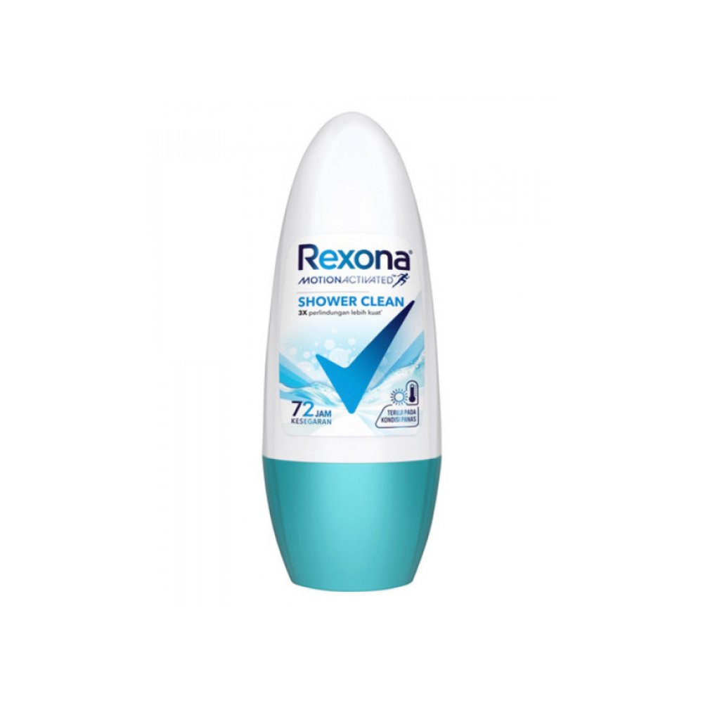 Rexona Shower Clean Roll - on - 45ml - ShopXonline