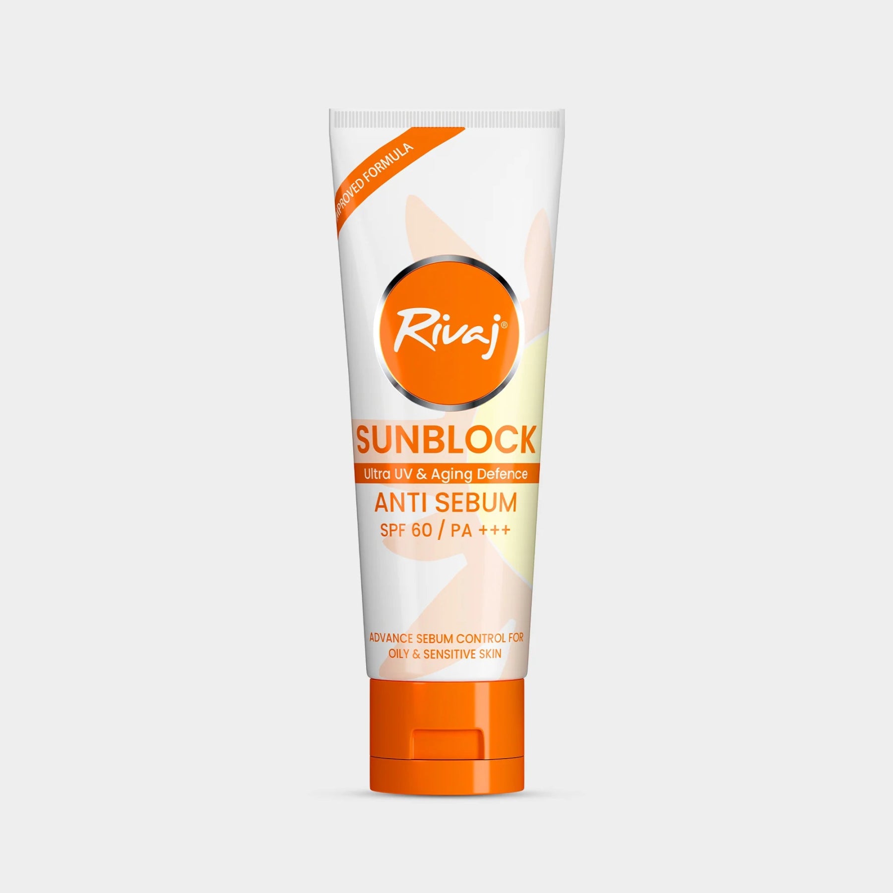 Rivaj UK Sun Block Anti Sebum SPF 60 40 ML - ShopXonline