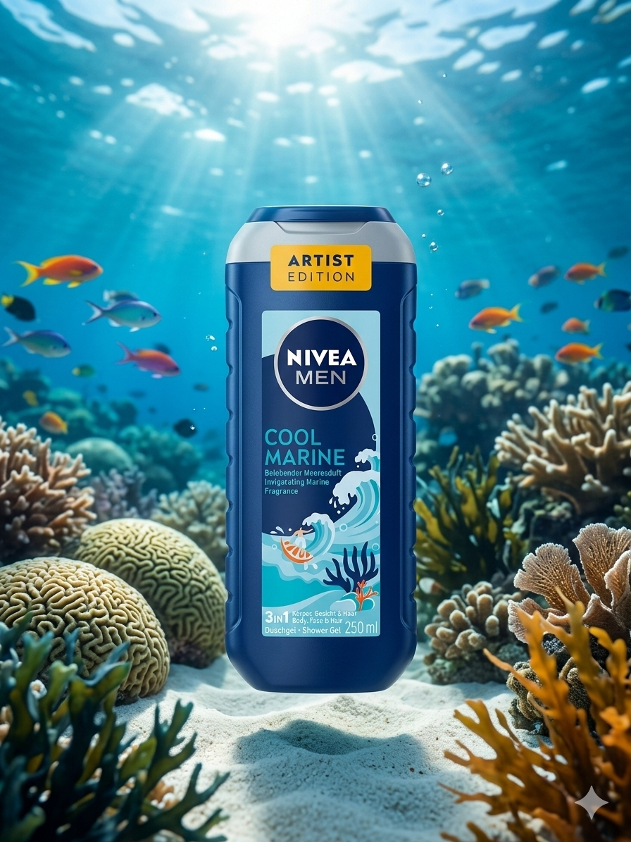 Nivea Men Cool Marine Body Wash 250ml online in Sri Lanka – ShopXonline