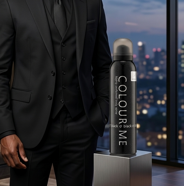 Color Me Black Body Spray
