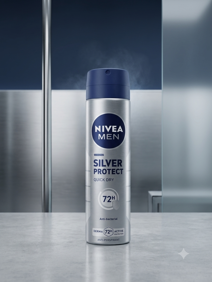 Nivea Men Silver Protect Body Spray 150ml deodorant online Sri Lanka - ShopXonline