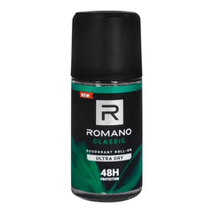 Romano Classic Ultra Dry Deodorant Roll On 50ml - ShopXonline