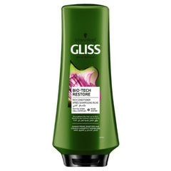 Schwarzkopf Gliss Bio Tech Restore Conditioner - 400ml - ShopXonline