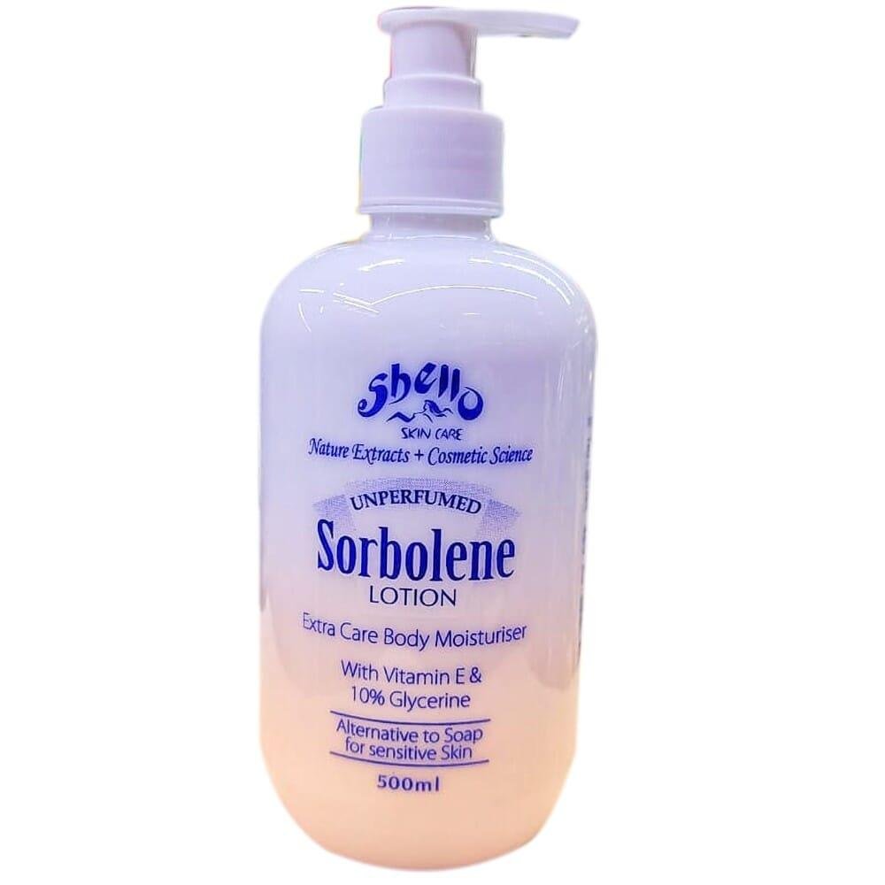 Shello Unperfumed Sorbolene Lotion 500ml - ShopXonline