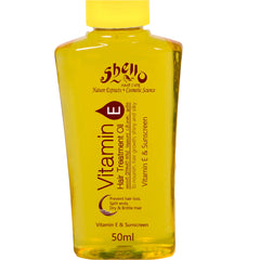 Shello Vitamin E Hair Treatment Oil - 50ml - ShopXonline