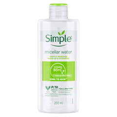 Simple Micellar Water Make - Up Remover - 200ml - ShopXonline