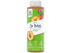 St Ives Exfoliating Apricot Body Wash - 473ml - ShopXonline