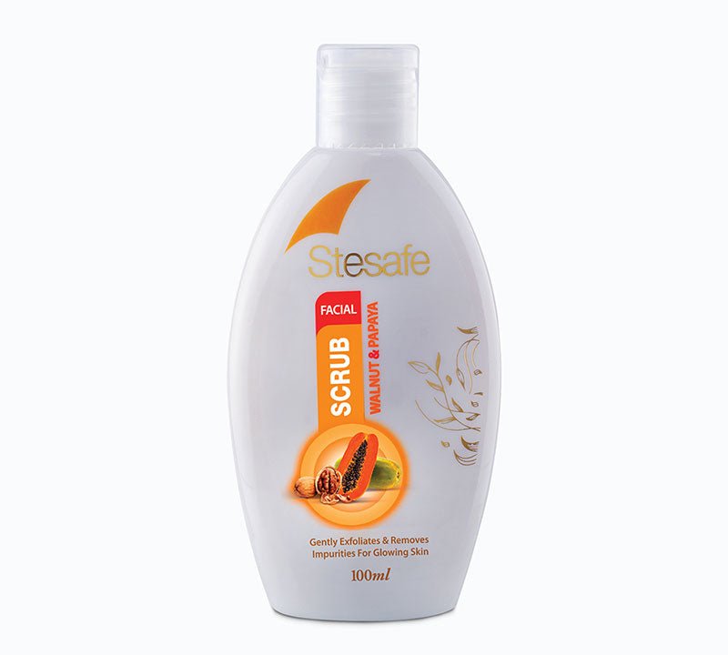 Stesafe Walnut Papaya Scrub - 100ml - ShopXonline