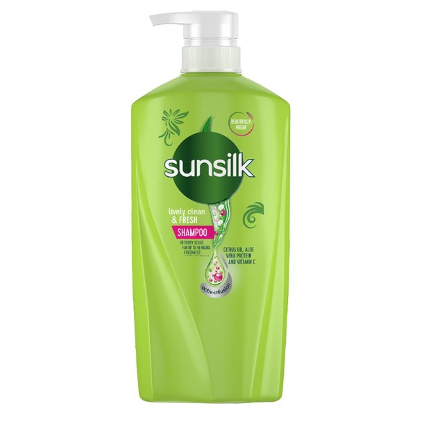 Sunsilk Lively Clean & Fresh Shampoo 650ml - ShopXonline