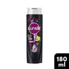 Sunsilk Stunning Black Shine Shampoo - 180ml - ShopXonline