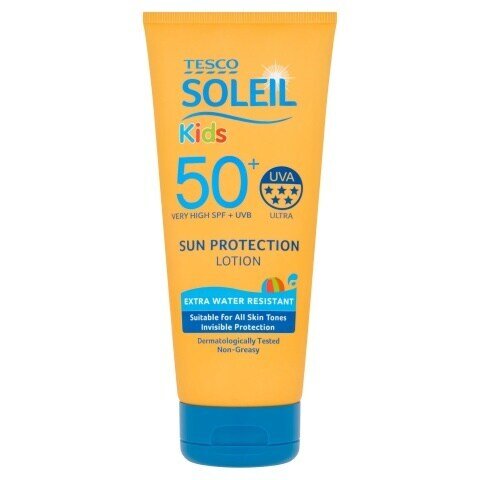 Tesco Soleil Kids SPF 50 Sun Protection Lotion 200ml - ShopXonline