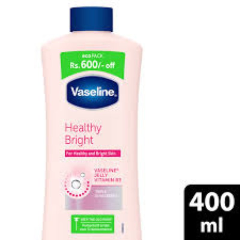 Vaseline Healthy Bright Body Lotion - 400ml - ShopXonline