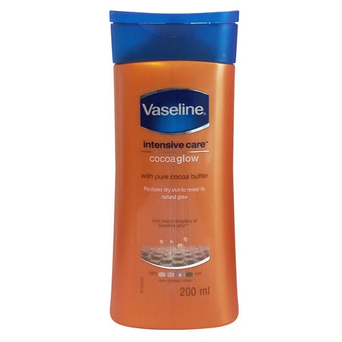 Vaseline Intensive Care Cocoa Glow Body Lotion - 200ml - ShopXonline