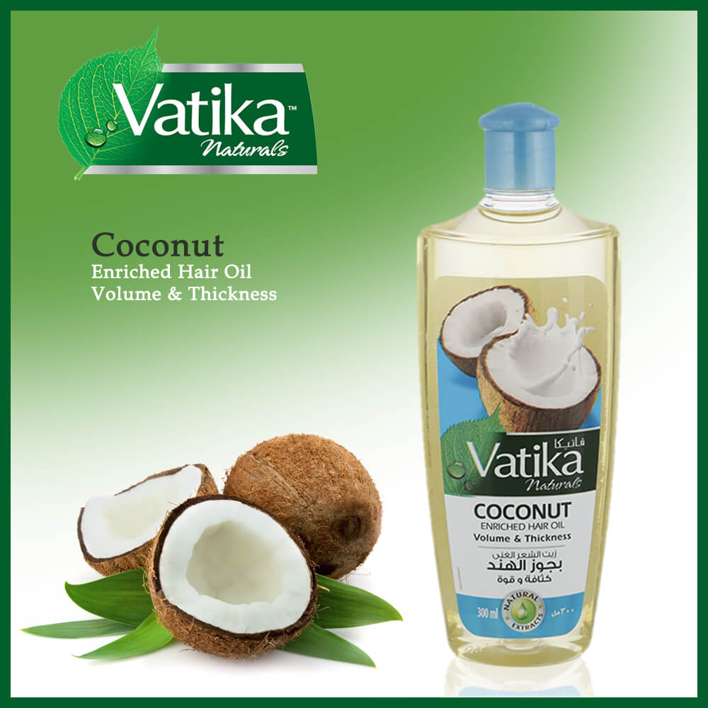 Vatika Coconut Enriched Hair Oil - 200ml - ShopXonline