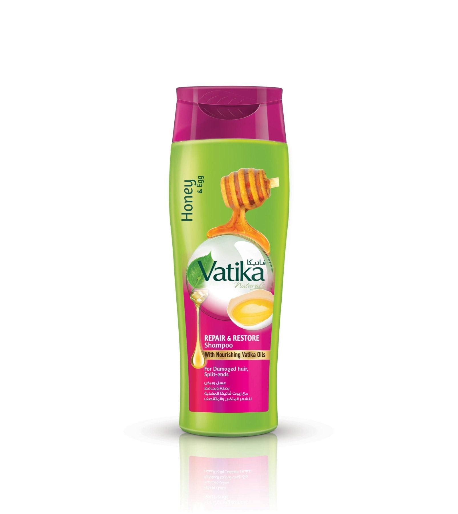 Vatika Honey & Egg Repair & Restore Shampoo – 400ml - ShopXonline