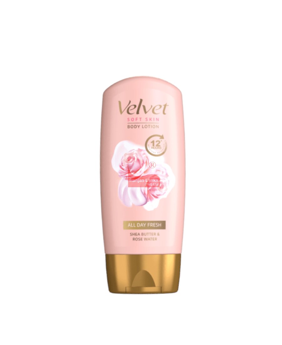 Velvet Body Lotion All day Shea Butter & Rose Water 200ml - ShopXonline