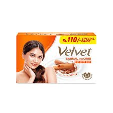Velvet Sandal & Curd Soap - 70g - ShopXonline