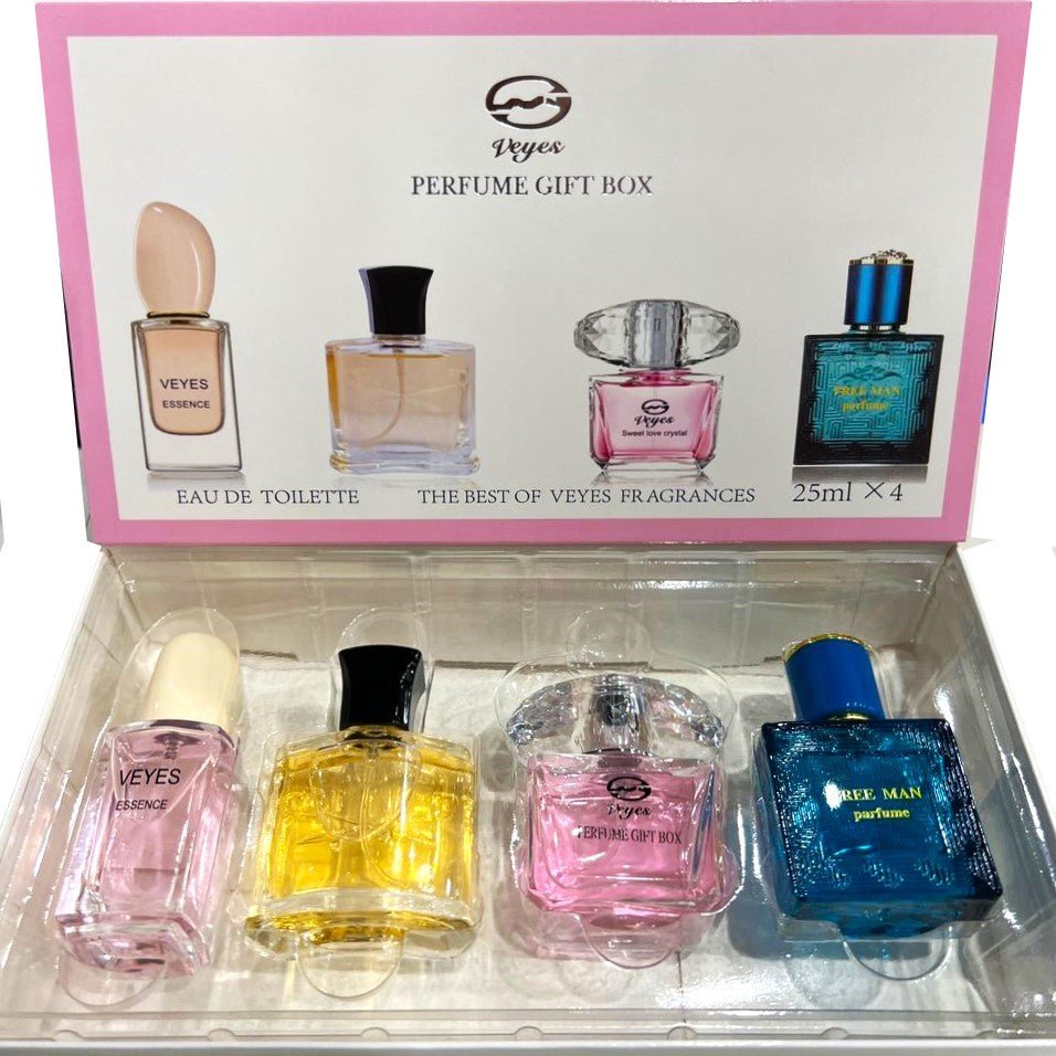 Veyes Fragrances - 4 in 1 Gift Pack - Type 17 (25ml x 4) W1228 - ShopXonline