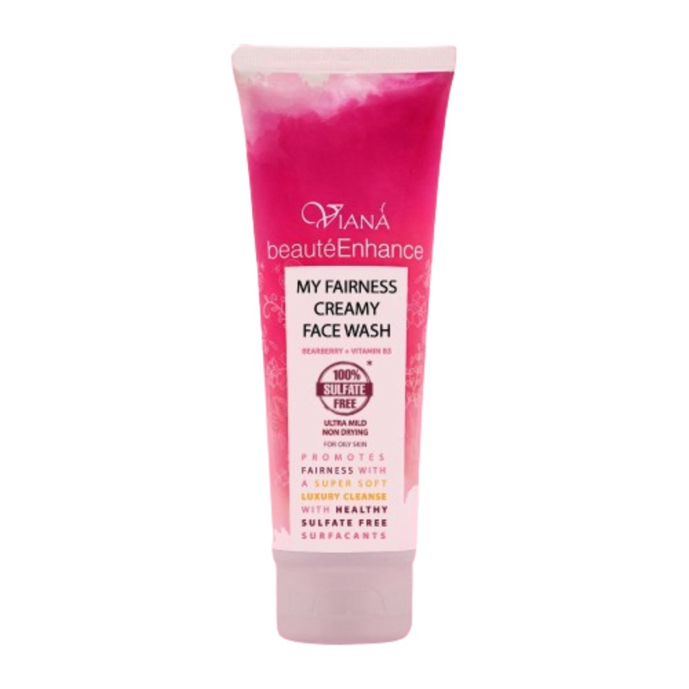 Viana Beauté Enhance For Normal to Dry Skin My Fairness Creamy Face Wash - 100ml - ShopXonline