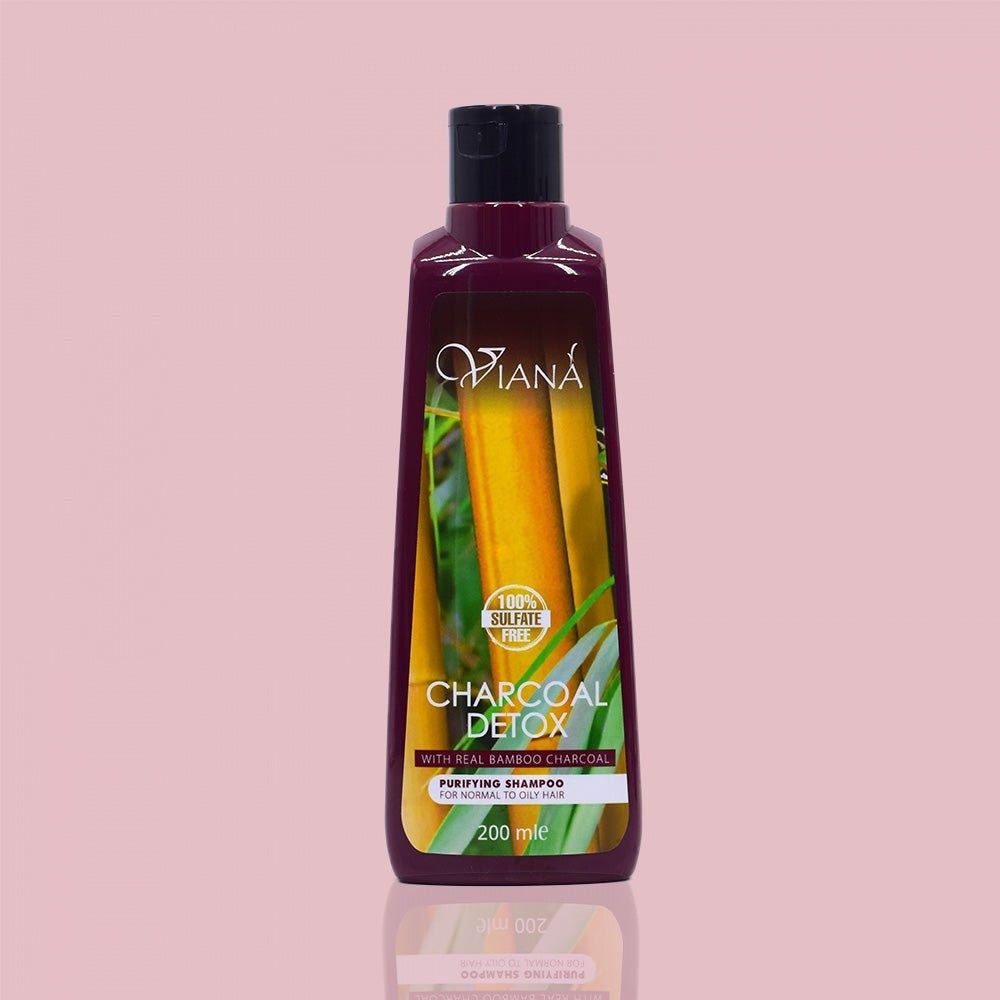 Viana charcoal detox purifying shampoo 200ml - ShopXonline