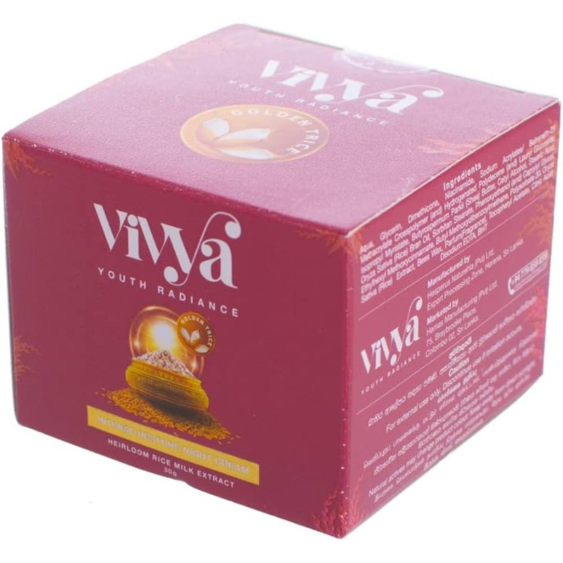 Vivya Intense Restore Night Cream - 30g - ShopXonline