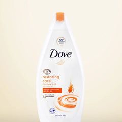 Dove Restoring Care Oil & Cream Body Wash 500ml