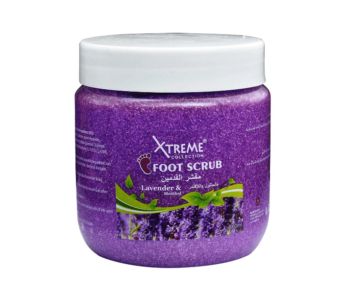 Xtreme lavender and menthol foot scrub 500ml - ShopXonline