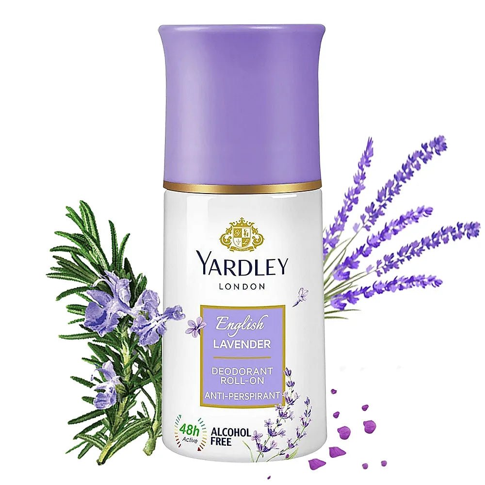 Yardley English Lavender Deodorant Roll On - 50ml - ShopXonline