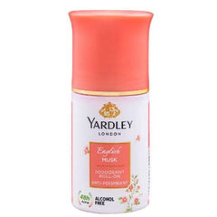 Yardley English Musk Antiperspirant Roll On - 50ml - ShopXonline