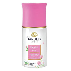 Yardley English Rose Antiperspirant Roll On - 50ml - ShopXonline