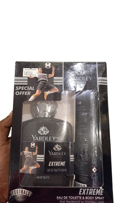 Yardley Football Edition Kickoff Eau De Toilette & Body Spray pack - ShopXonline