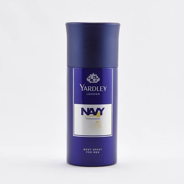 Yardley Navy Men Deodorant Body Spray - 150ml - ShopXonline