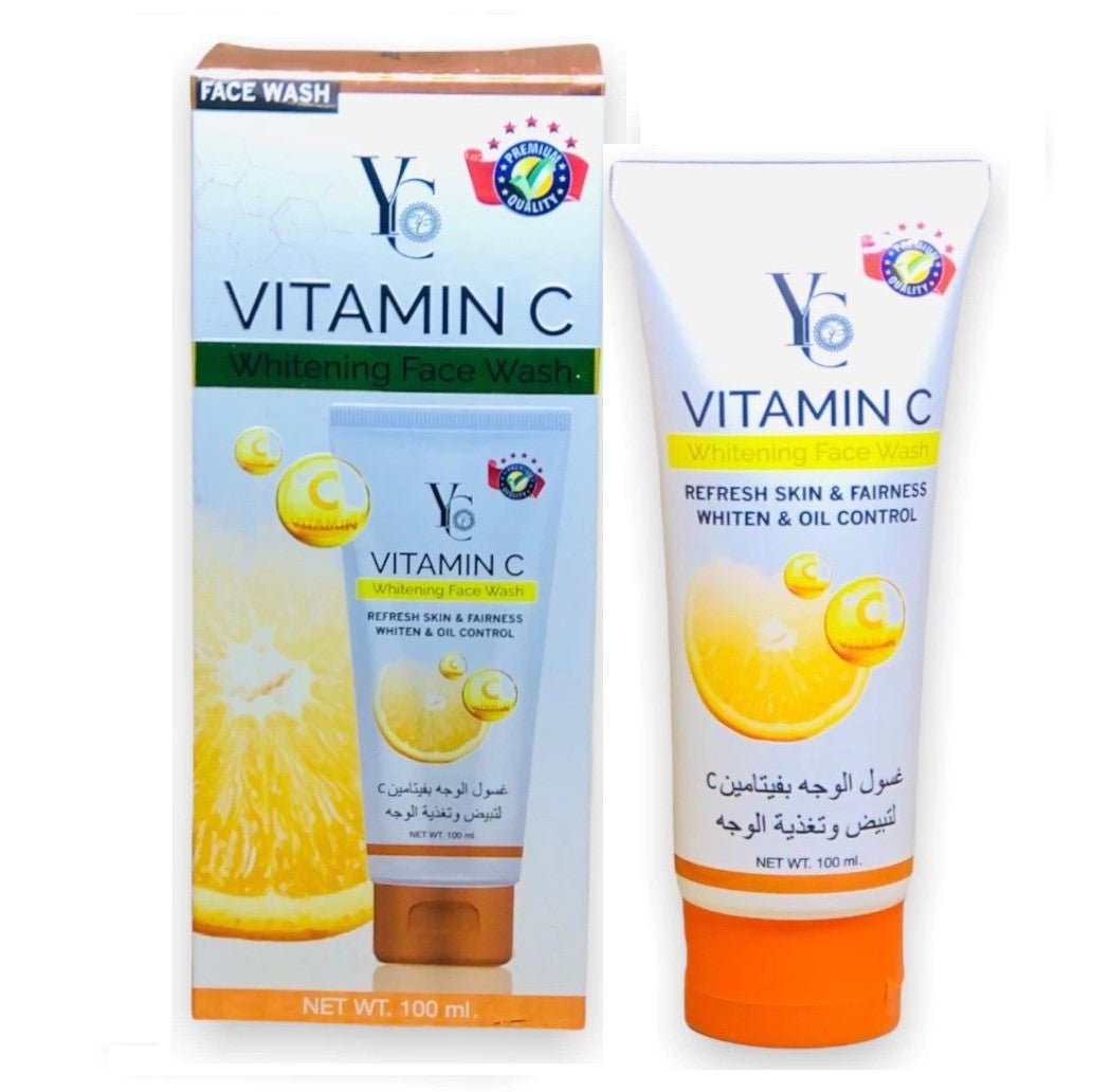 YC Whitening Vitamin C Face Wash - 100ml - ShopXonline
