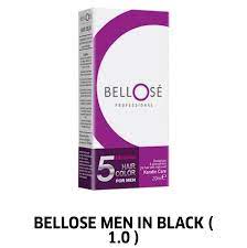 Bellose 5 mts express black hair color - 30ml
