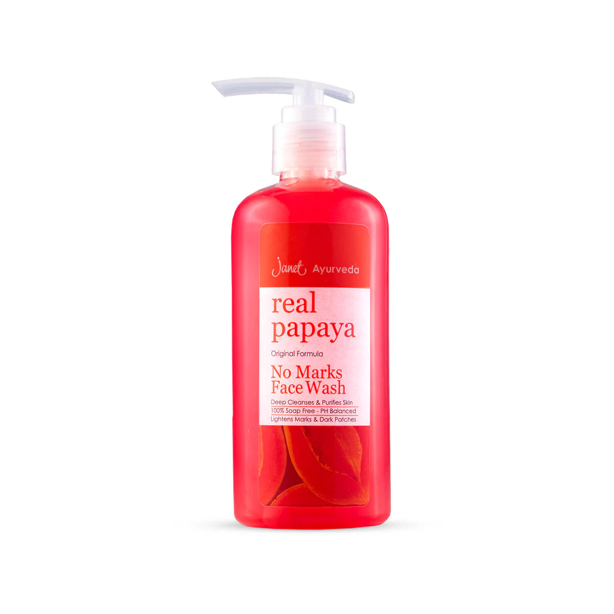 Janet Ayurveda real Papaya No Marks Face Wash 250ml