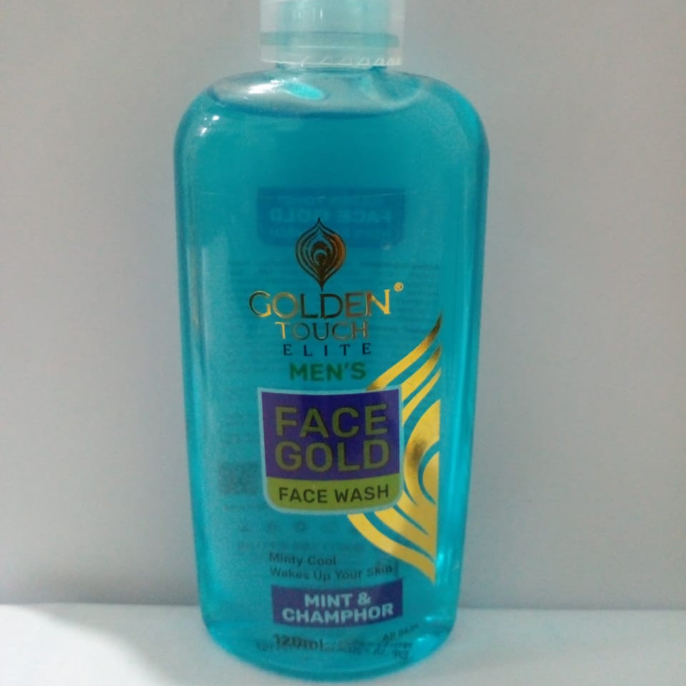 Golden Touch Mint and Champhor Face Wash 120ml