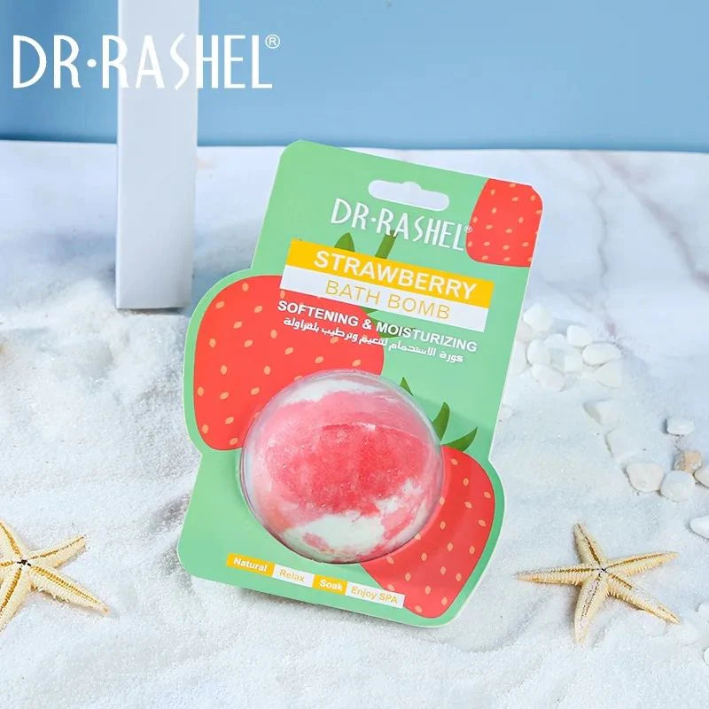 Dr Rashel Strawberry Bath Bomb 100g