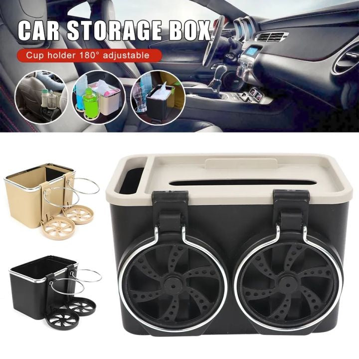 Car Armrest Box & Paper Towel Box